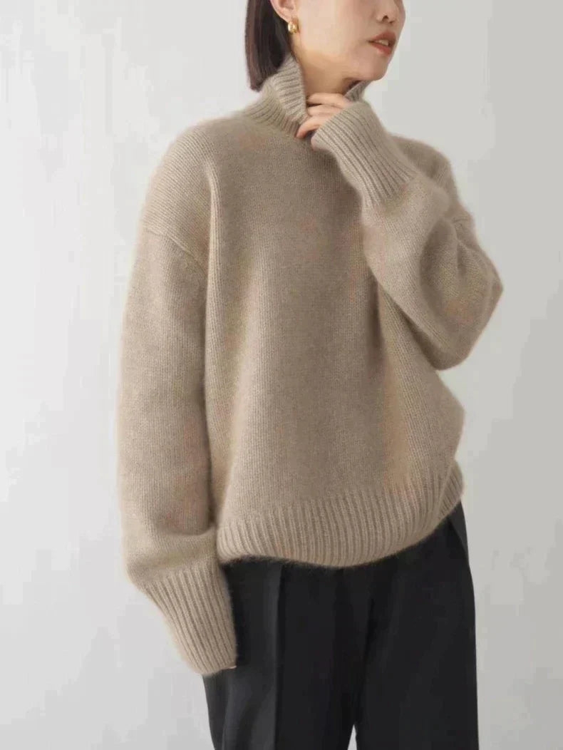 Moon Turtleneck Cashmere Sweater