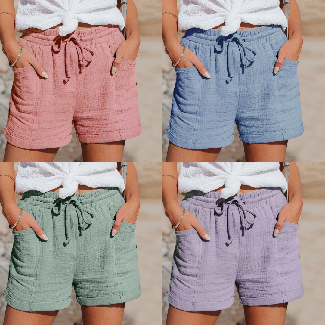Summer Breeze Cotton Shorts